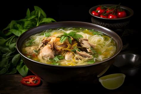   Soto Ayam: Un bouillon réconfortant qui chante la douce symphonie de saveurs épicées!